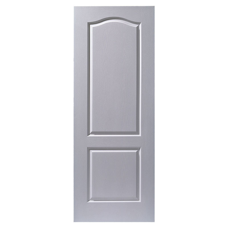 Puerta entamborada hdf skin 2 tableros 210 x 75 cm 33 mm blanca