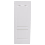 Puerta entamborada hdf cremona 210 x 90 cm 33 mm blanco