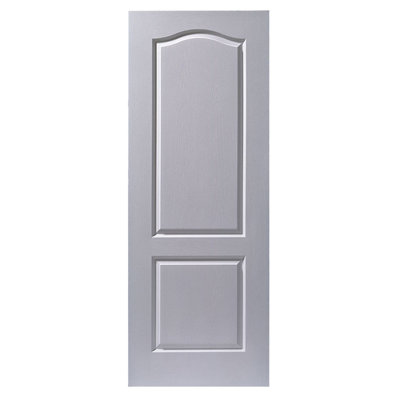 Puerta entamborada hdf cremona 210 x 90 cm 33 mm blanco
