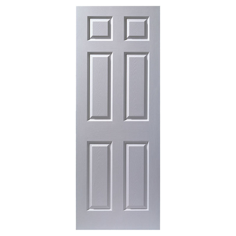 Puerta entamborada hdf colonial 210 x 70 cm 33 mm blanco