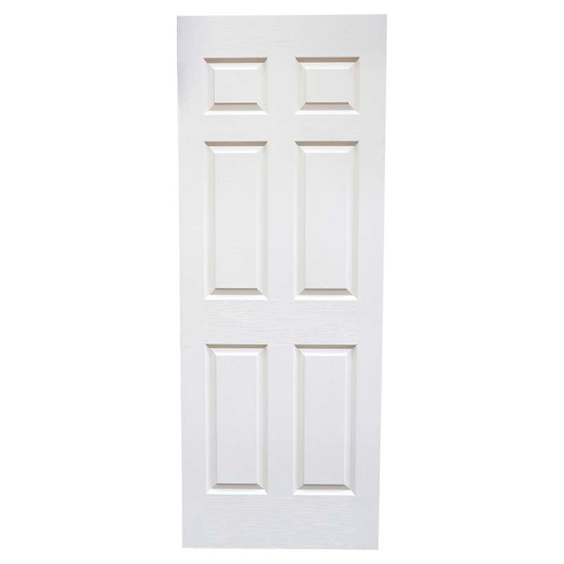 Puerta entamborada hdf colonial 210 x 90 cm 33 mm blanco
