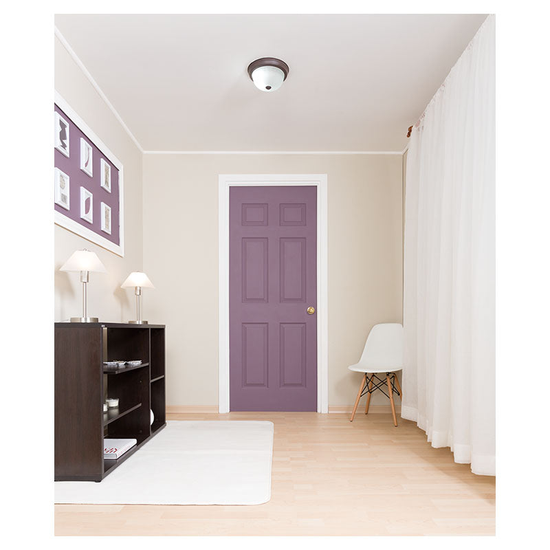 Puerta entamborada hdf colonial 210 x 90 cm 33 mm blanco
