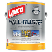 Pintura Wall-Master blanco 1 gal Lanco