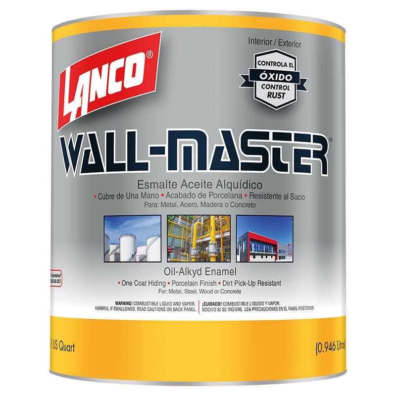 Lanco Wall-Master Paint White 1/4 gal