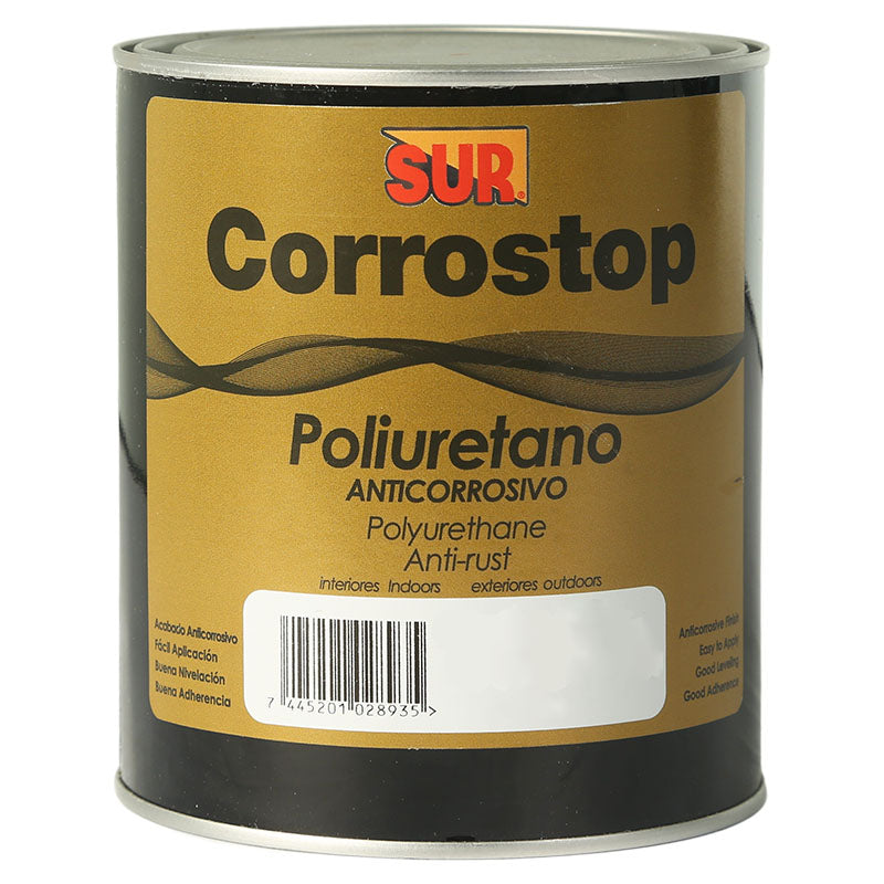 Corrostop anti-corrosive black 1/4 gal SUR
