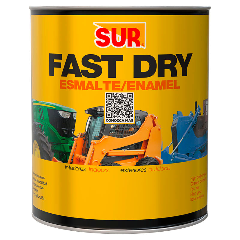 Esmalte Fast Dry verde John Deere 1/4 gal SUR