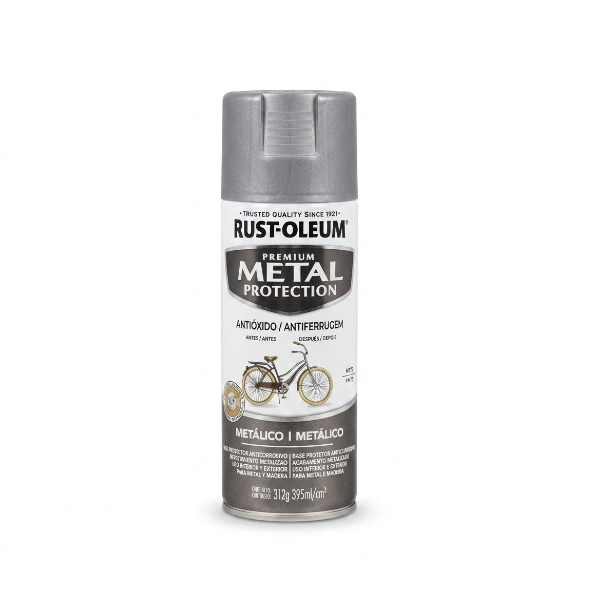 Spray para protección de metales plateado 340 g