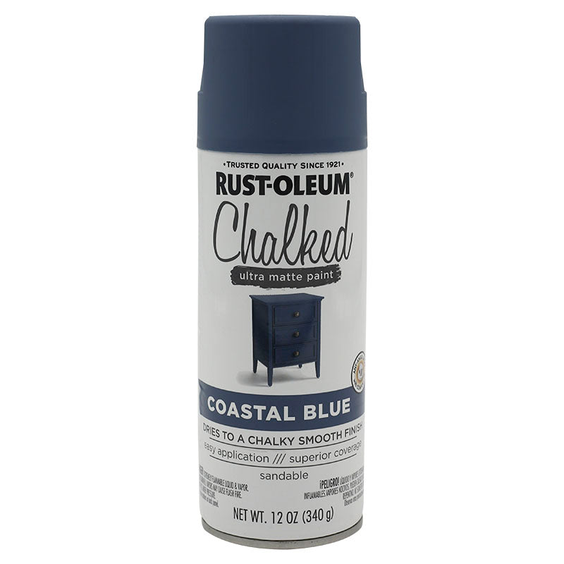 Spray tizada azul costeño mate 340 g