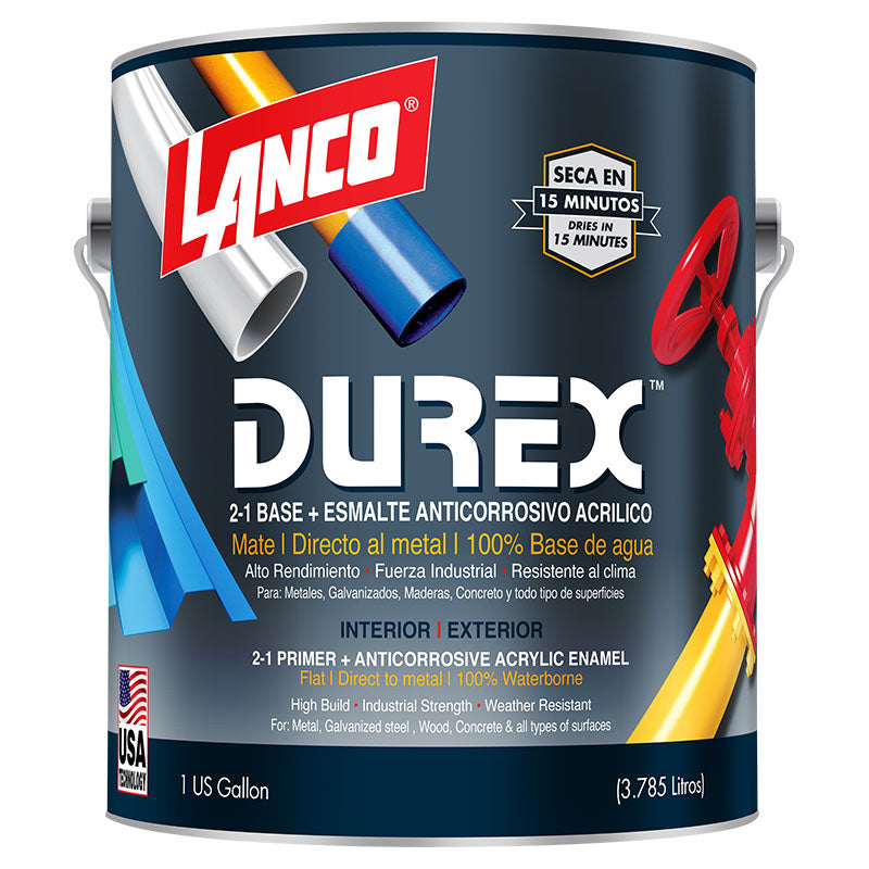 Anticorrosivo Durex teja mate 1 gal Lanco