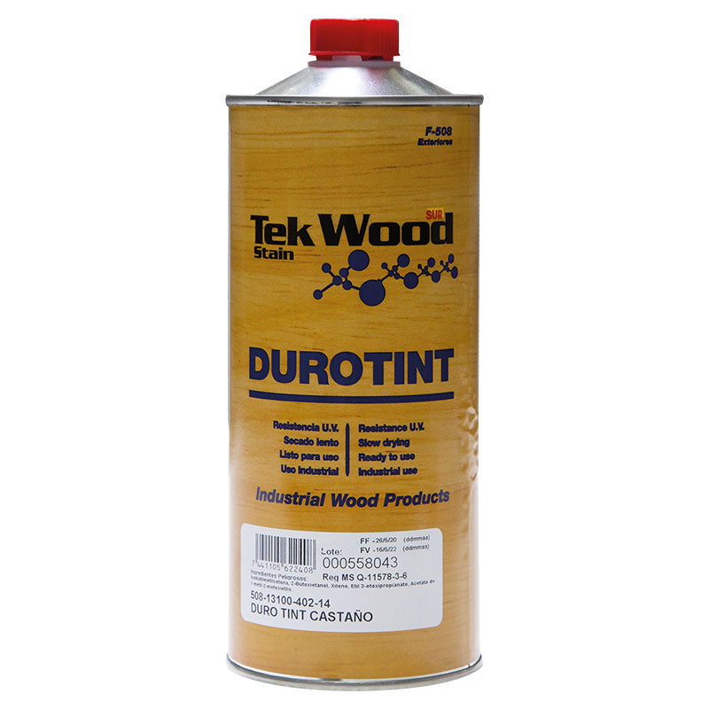 Durotint dark oak wood stain 1/4 gal SUR