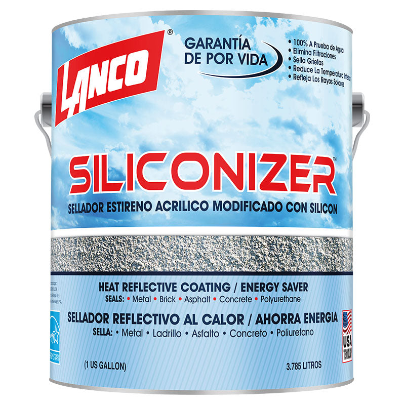 Impermeabilizante Siliconizer gris mate 1 gal Lanco