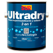 Impermeabilizante base látex Ultra Dry blanco mate 1 gal SUR