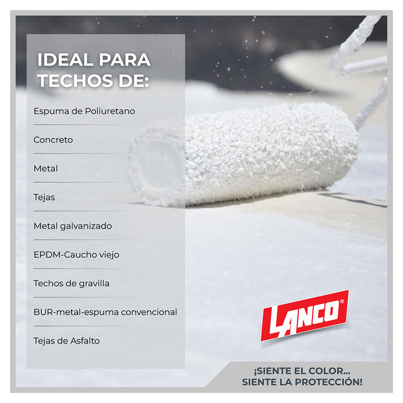 Impermeabilizante Coolguard para techo blanco 5 gal Lanco