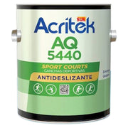 Pintura antideslizante base látex Acritek gris mate 1 gal SUR