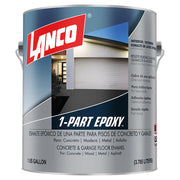 Pintura pisos 1-Part Epoxy cleo mate 1 gal Lanco