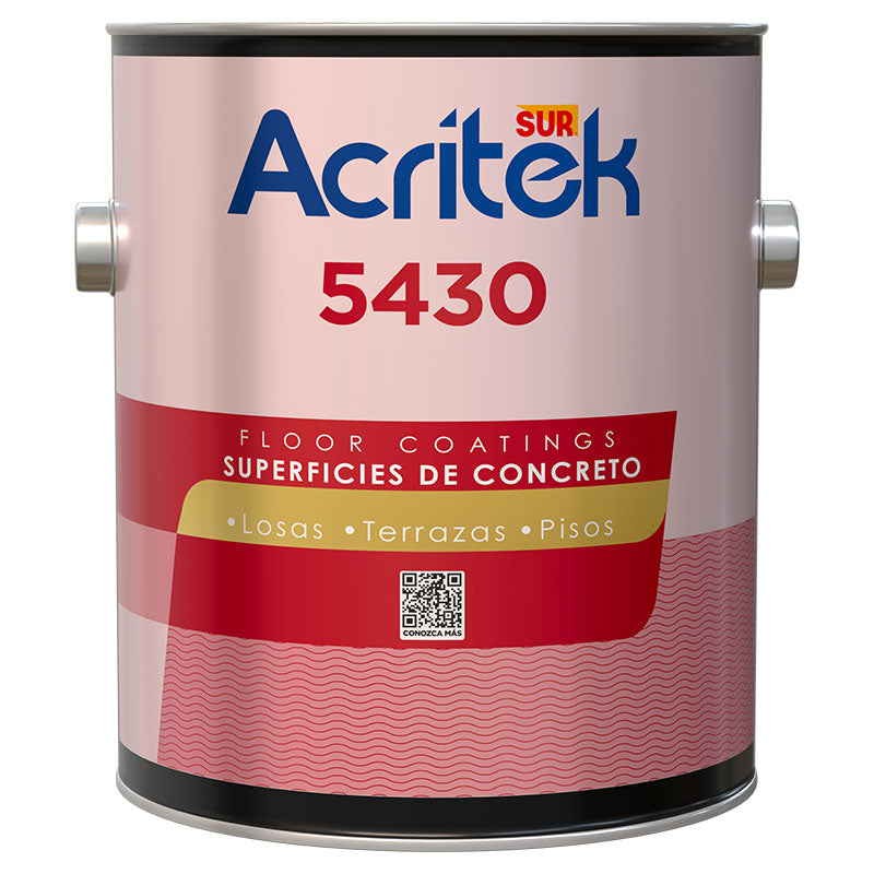 Acritek Transparent Gloss Oil-Based Floor Paint 1 gal SUR