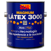 Paint 3000 flat white 1 gal SUR