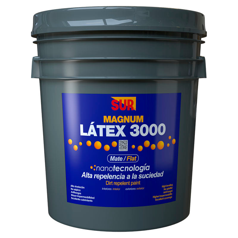 Pintura 3000 blanco mate 5 gal SUR