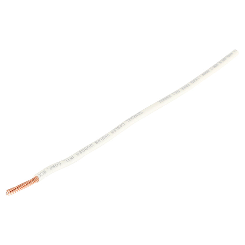 THHN Ecoplus #10 white cable (price per meter)