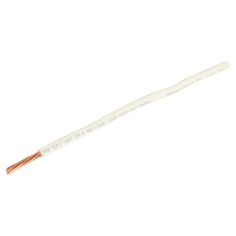 Cable THHN Ecoplus #8 blanco (precio por metro)