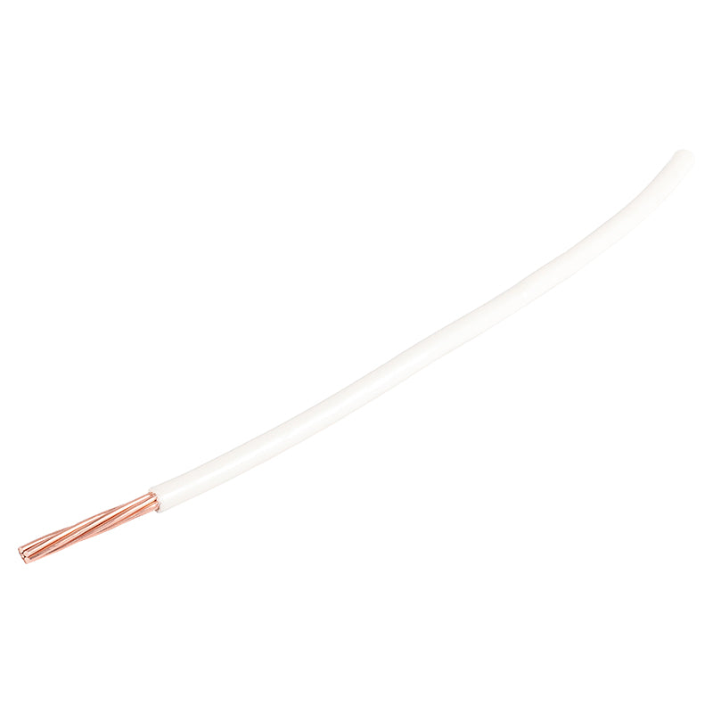 THHN Ecoplus #6 white cable (price per meter)