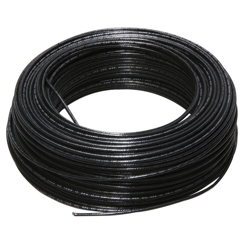 Caja de cable THHN Ecoplus #12 negro