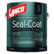 Pintura impermeabilizante Seal Coat blanco satinado 1 gal Lanco