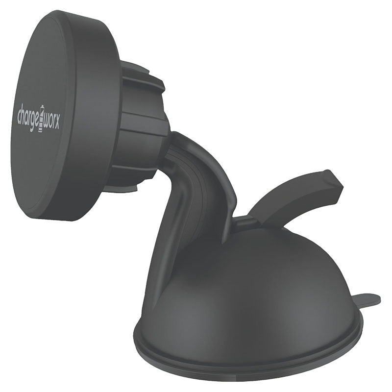 Base para celular magnetica negra Charge worx