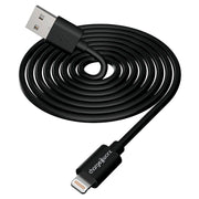 Cable Lightning a USB A 1 m negro