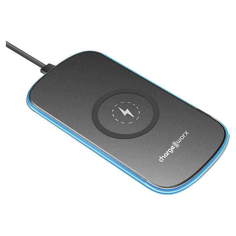 Cargador inalámbrico 15 W negro Chargeworx