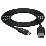 Cable USB C a USB A 2 m negro