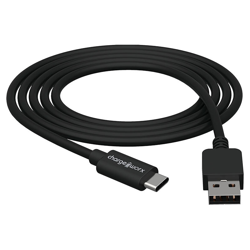 Cable USB C a USB A 2 m negro