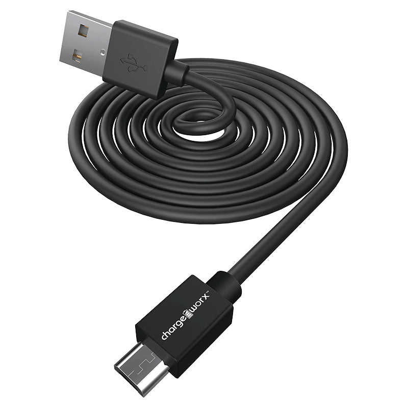 Cable Micro USB a USB A 1 m negro
