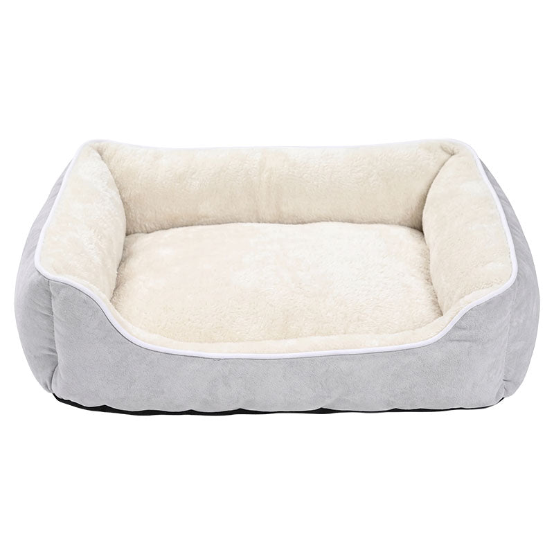Rectangular polyester pet bed 19 x 66 x 84 cm