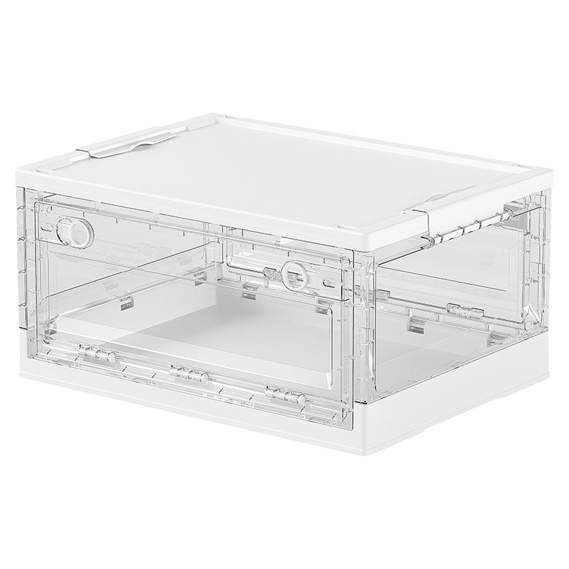 Caja de almacenaje 40 L transparente desarmable uso liviano