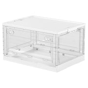 88 L Transparent Collapsible Storage Box Light Use