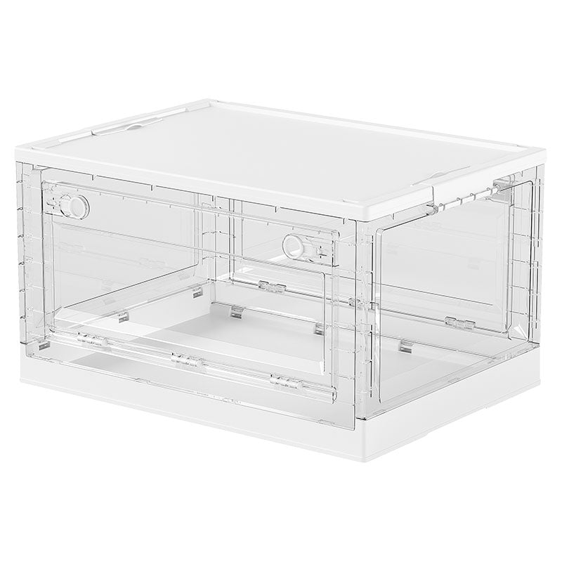 88 L Transparent Collapsible Storage Box Light Use