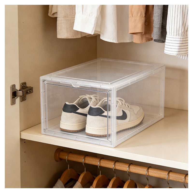 Storage box 17.4 L transparent light-duty