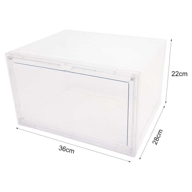 Caja de almacenaje 22.18 L transparente uso liviano