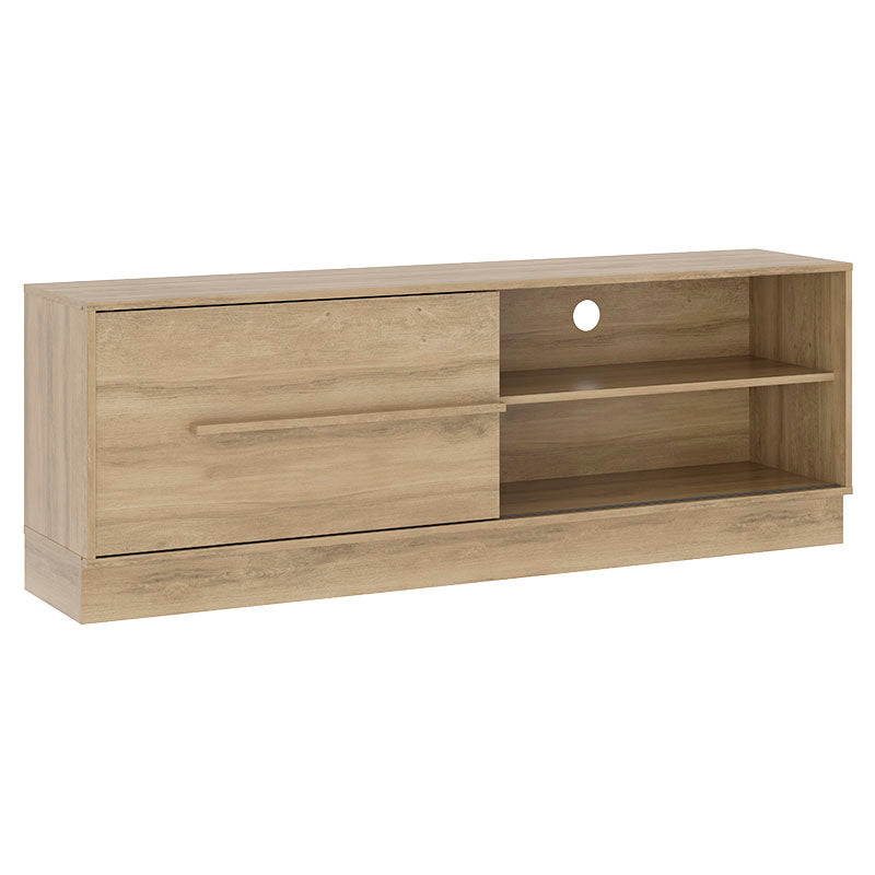 Mueble TV MDP noce puerta corrediza 54,5 x 154,6 x 34,5 cm