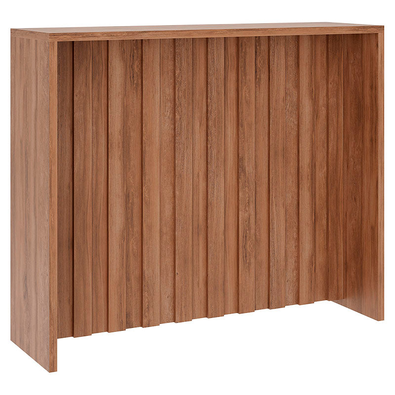 Isla de cocina MDP nogal 100  x 120 x 36 cm
