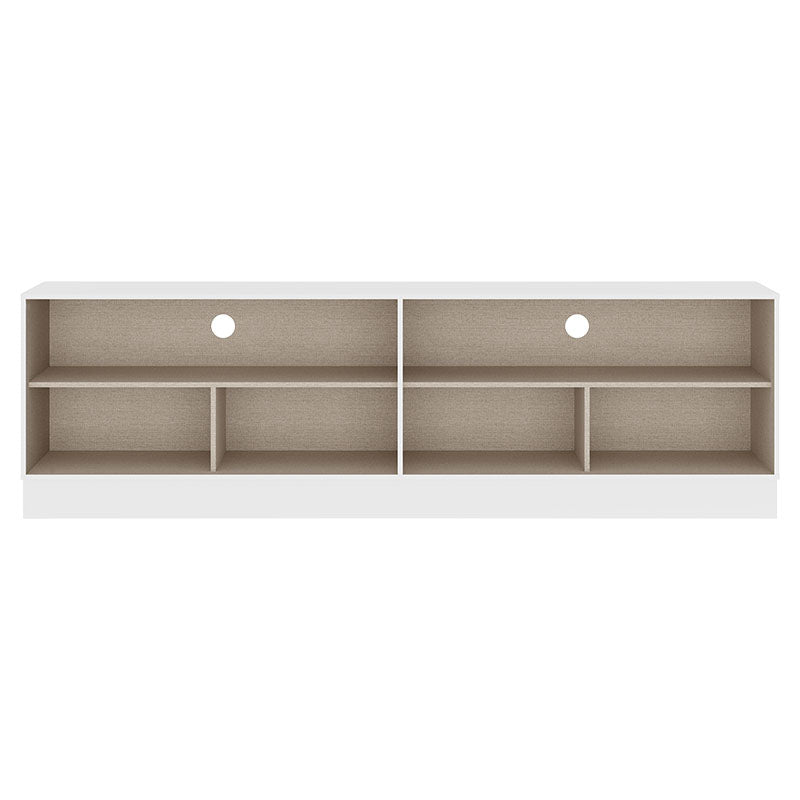 Mueble para TV MDP blanco 54,5 x 182 x 34,5