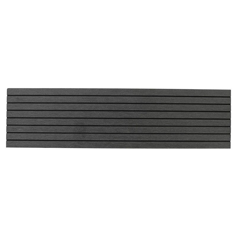 Rodapié WPC 8 x 290 cm gris oscuro