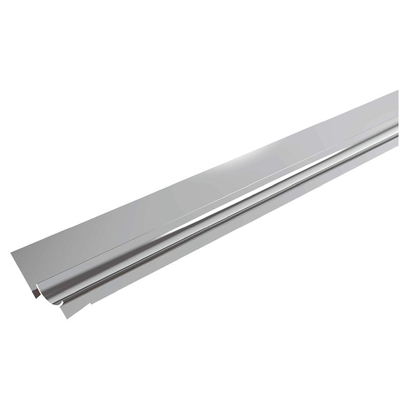 Internal profile for SPC aluminum 1 x 250 x 0.9 white