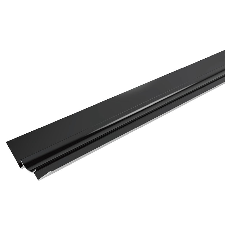 Perfil interno para SPC aluminio 1 x 250 x 0,9 negro