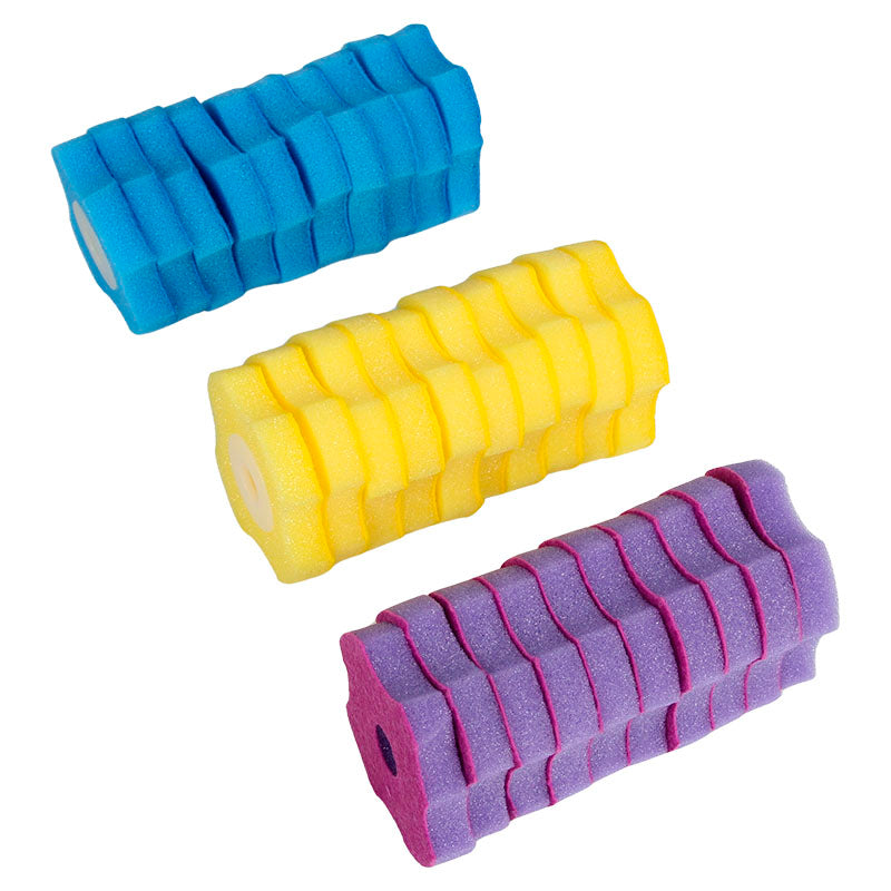 Replacement sponge for bathroom cleaner assorted colors 10 units Basic Living