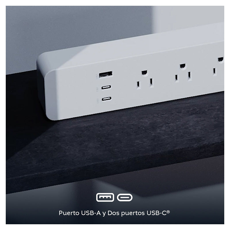 Regleta inteligente con puertos USB Wi-Fi Nexxt Solutions