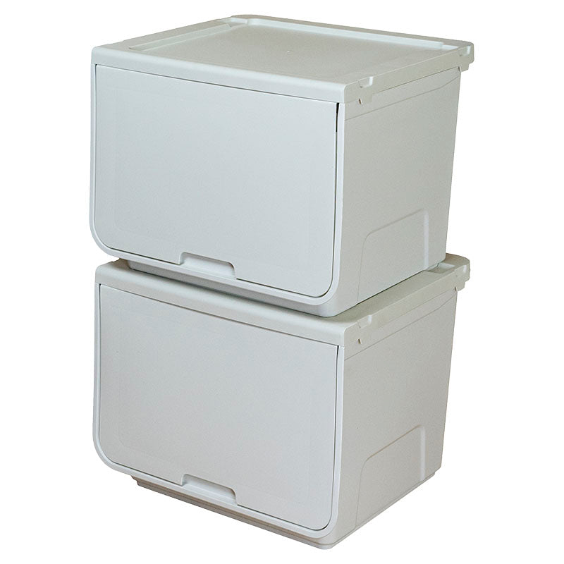 Multibox 40 L stackable white box