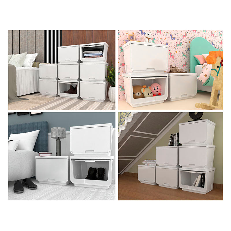 Multibox 40 L stackable white box