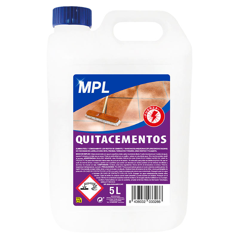 Limpiador quitacementos MPL 5000 ml